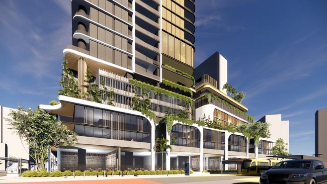 Artist impression of Harry Triguboff Cypress development in Surfers Paradise