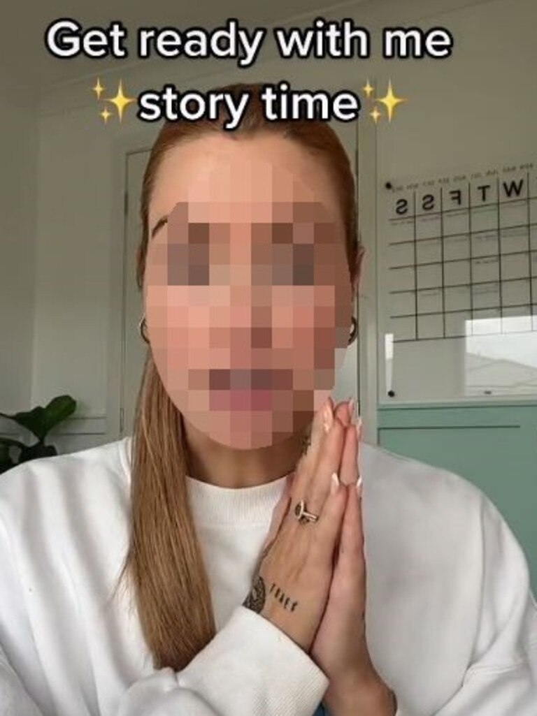 The woman took to TikTok to spill the tea on what happened with her bridesmaid. Picture: TikTok