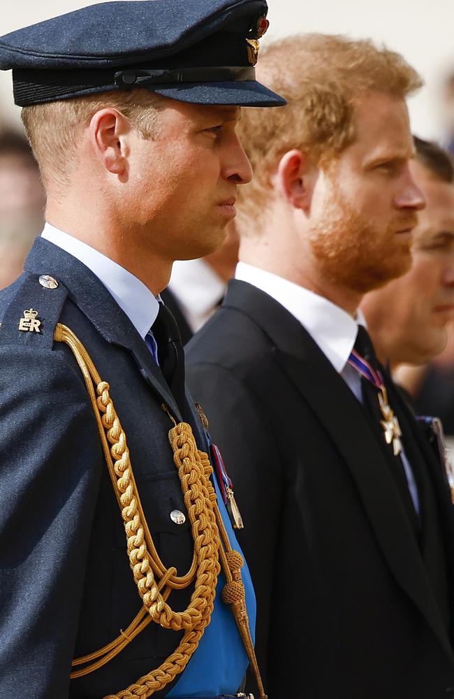 The royal brothers’ relationship remains bitter. Picture: Getty Images