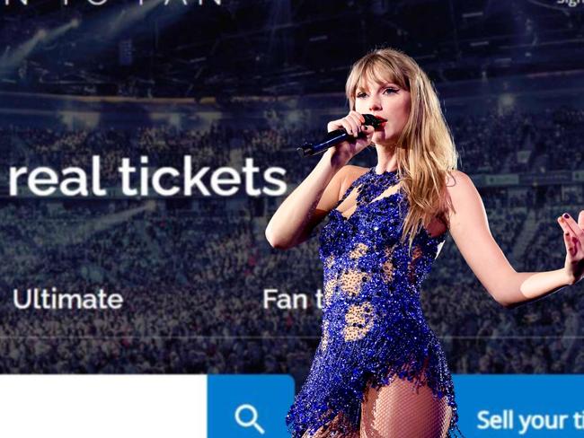 Hackers and scammers have taken advantage of Ticketek’s official resale platform by hacking into Ticketek accounts, stealing fans' Taylor Swift tickets and reselling them on Ticketek Marketplace. Picture - Supplied