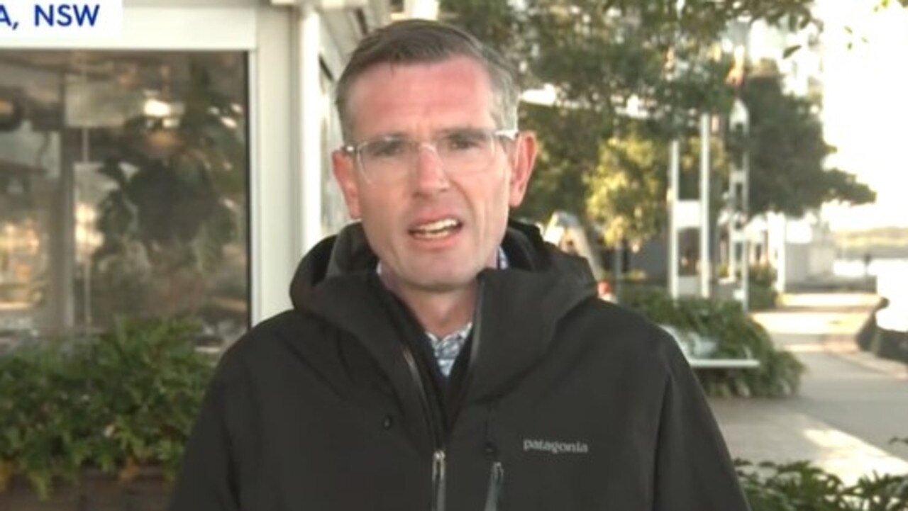 NSW Premier Dominic Perrottet eventually fired back at Stefanovic. Picture: The Today Show