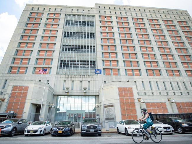 The New York jail where Ghislaine Maxwell is being held as she awaits trial. Picture: AFP