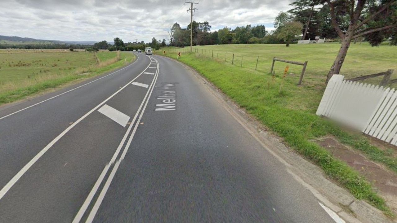 Melba Highway crash Emergency services called to McIntyre Lane Yarra