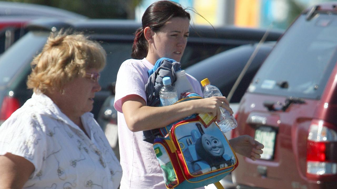 Natasha Ryan, then 23, with her mother Jenny Kerwin.