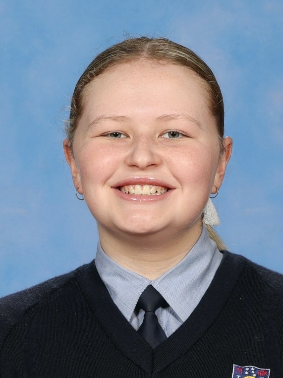 St Mark's College captain Eva Christensen-Lauder. Picture: Supplied.