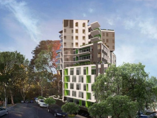 Proposed Bent Street development in Gosford.