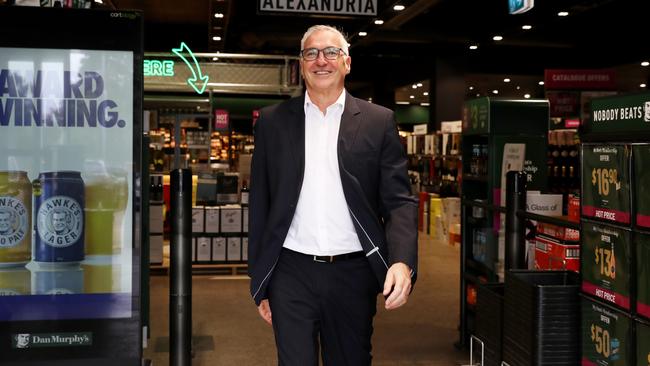 Endeavour Group executive chairman Ari Mervis says despite former Virgin CEO Jayne Hrdlicka not joining as its new CEO until January she will be open to discuss issues with the company before that. Picture: Jane Dempster