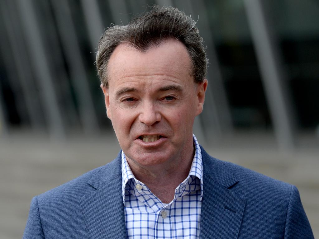 Victorian Opposition Leader Michael O'Brien has been accused of sanctioning Louise Staley’s conspiracy comments. Picture: NCA NewsWire/Andrew Henshaw