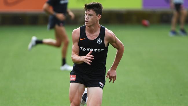 Top draft pick has already made a big impression at Carlton. Picture: AAP