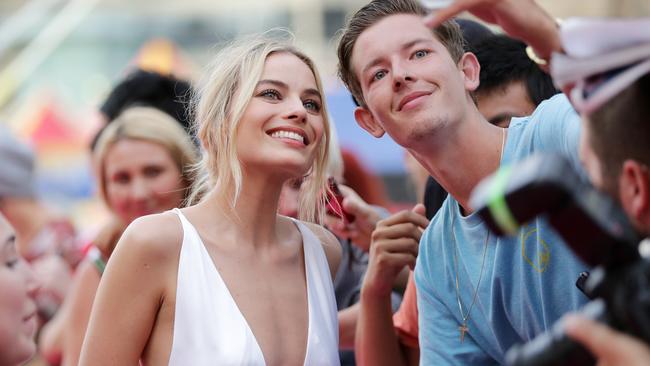 Margot Robbie at the I, Tonya Australian Premiere held at Hoyts Cinemas in the Entertainment Quarter in Moore Park.Picture: Christian Gilles