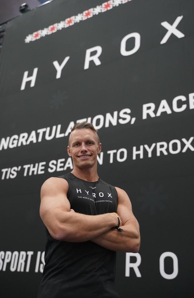 10000 athletes put their fitness to the test in a massive Hyrox competition this weekend (14-15 Dec) at Melbourne Exhibition and Convention Centre. Peter Day. Picture Valeriu Campan