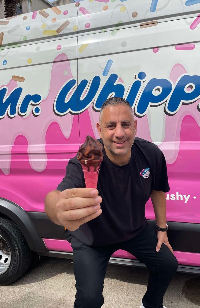 Rob debunked a huge Mr Whippy myth. Picture: Supplied