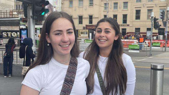 Bella Bunny (right) and her friend. Voices of Victoria.