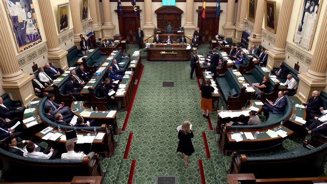 The Termination of Pregnancy Bill has passes the lower house in February, 2021. Picture: NCA NewsWire / Naomi Jellicoe