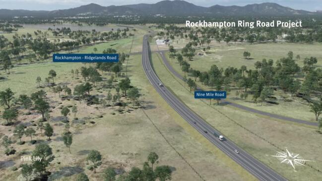 Rockhampton Ring Road fly over concept video