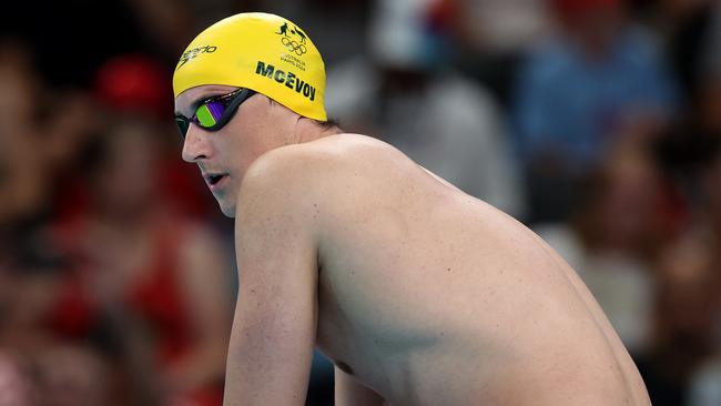 NCA. PARIS FRANCE 2024 OLYMPIC GAMES. August 1- Day 6Cameron McEvoy in action during the Semi Final of the Mens 50m Freestyle at the Paris La Defense Arena  Picture: Adam Head