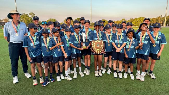 School Sport Australia 12 Years and Under Cricket Championships, grand final day last year in Darwin. Picture: Supplied