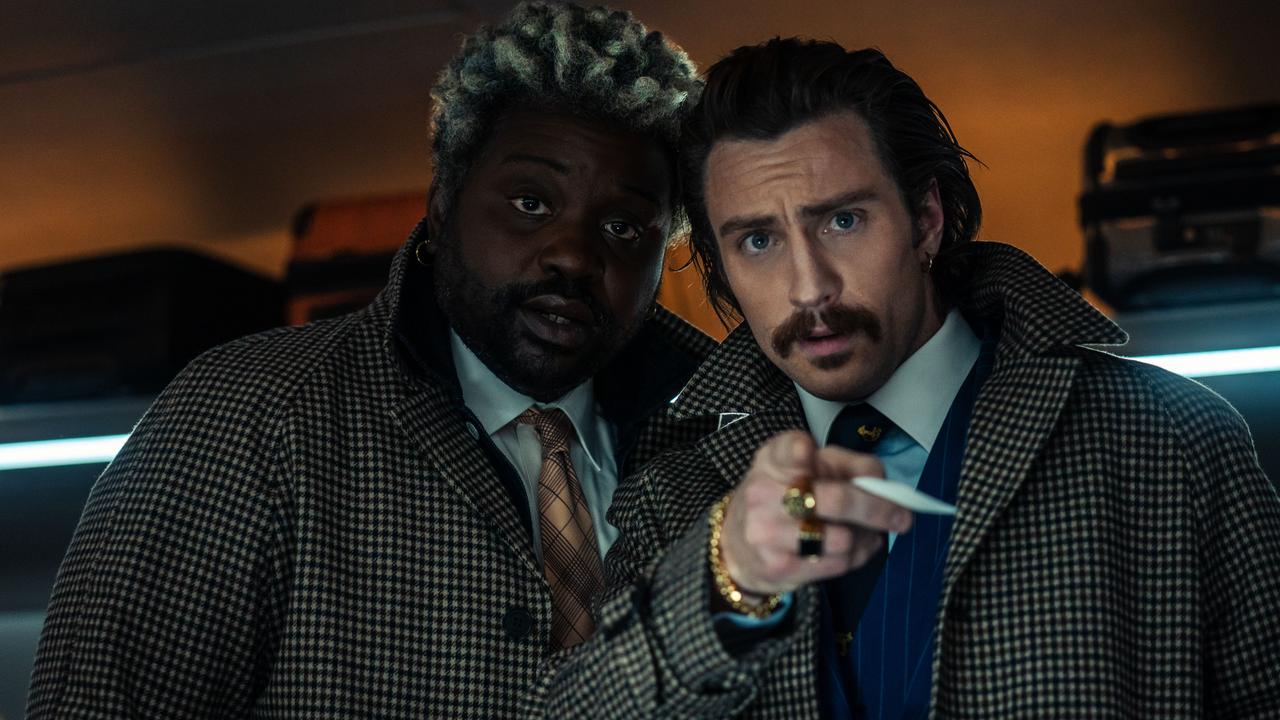 Bullet Train also stars Brian Tyree Henry and Aaron Taylor-Johnson. Picture: Scott Garfield/Sony