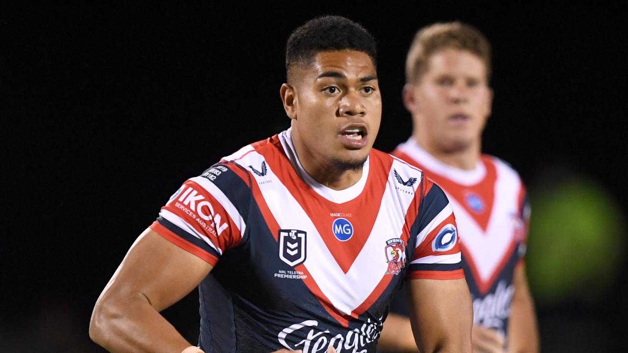 Sydney Roosters youngster Tuku Hau Tapuha. NRL Imagery