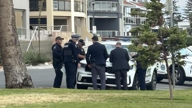 A was been found on the beach at Glenelg North. Picture: Isabel McMillan