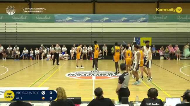 Replay: Vic Country v ACT (U18 Men) - Basketball Australia Under-18 National Championships and Junior Wheelchair Championships Day 5