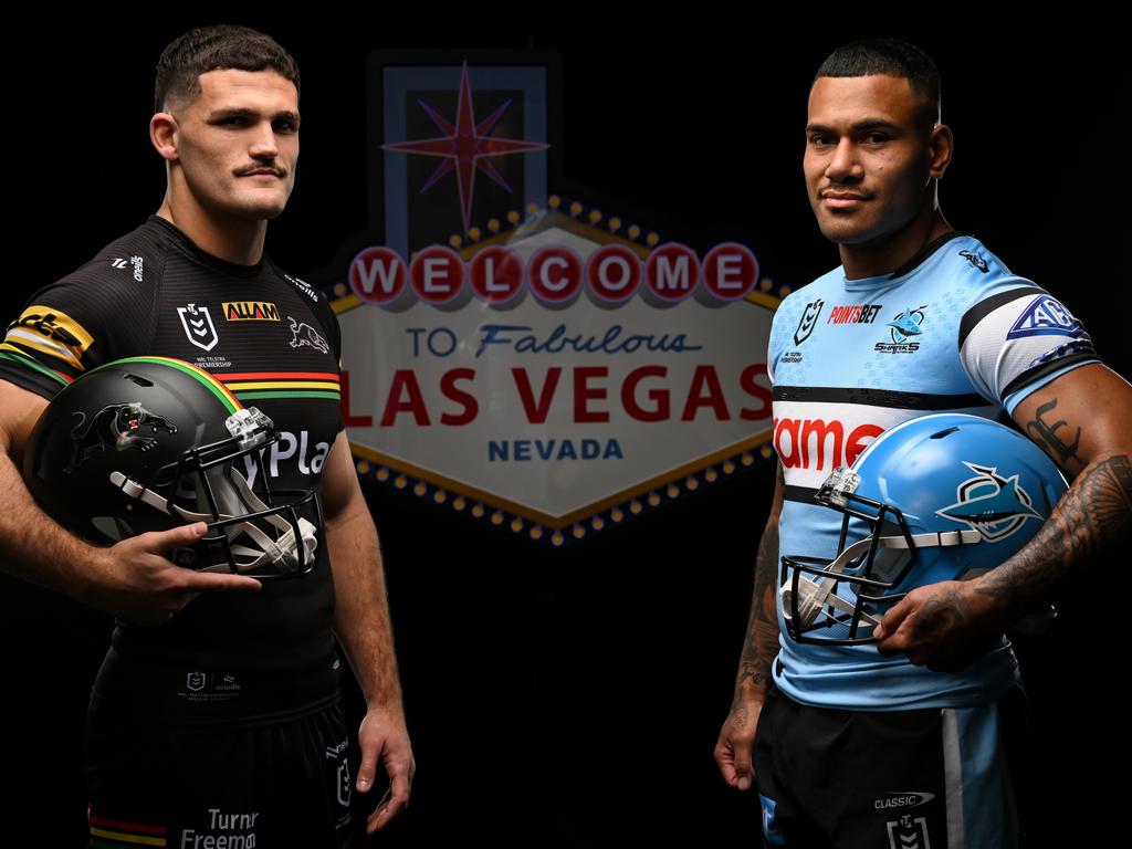 The NRL’s Vegas kick-off next year promises to be bigger and better. Picture: NRL Photos