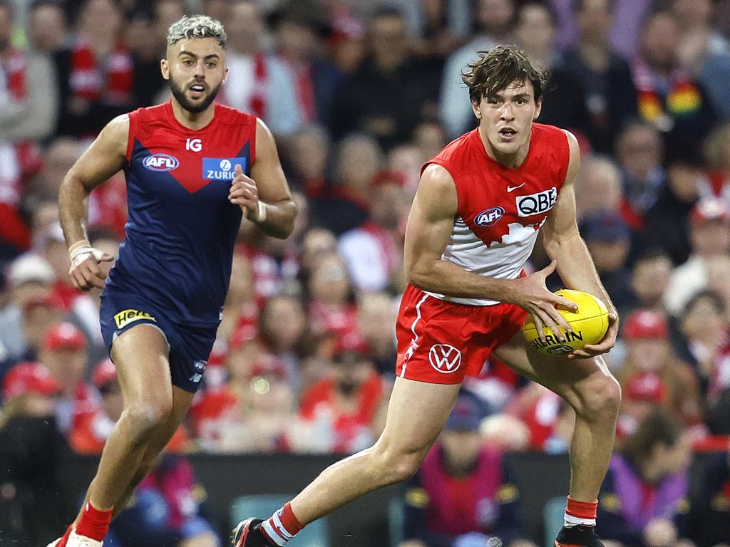 Gulden has quickly emerged as the Swans most important player just four years into his AFL career. Picture: Phil Hillyard