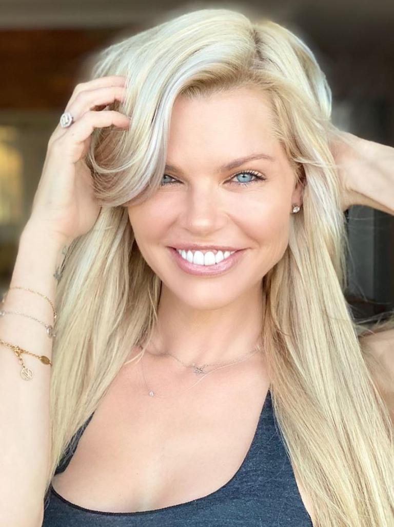 The toner works by removing brassy tones from hair. Picture: Instagram / Sophie Monk