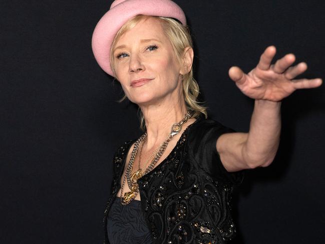 US actress Anne Heche is said to be in a “dire” condition following a fiery crash. Picture: AFP