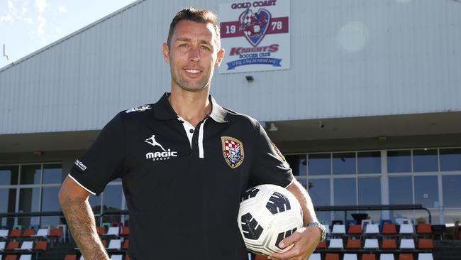 Gold Coast Knights coach Scott McDonald. Picture: Tertius Pickard