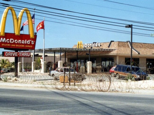 Want some barbed wire with those fries?