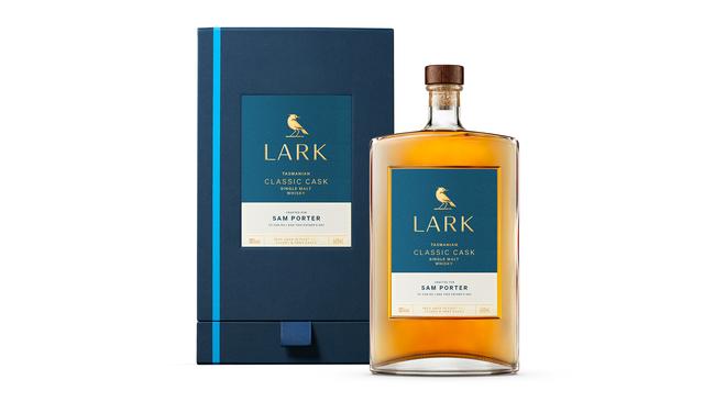 Lark Distillery personalised bottle of Classic Cask single malt