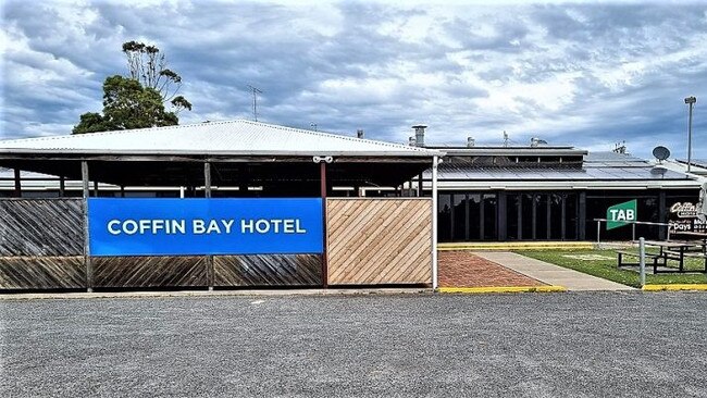 The Coffin Bay Hotel Motel. Picture: Birnie Sanders Hotel Brokers