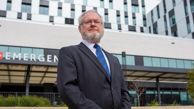 Greg Donnelly MLC at Northern Beaches Hospital in Frenchs Forest. He is leading an inquiry into the operation of the new hospital. Picture: Jordan Shields