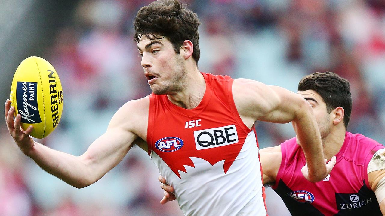 George Hewett could play a valuable role against the Giants. Photo: Michael Dodge/Getty Images