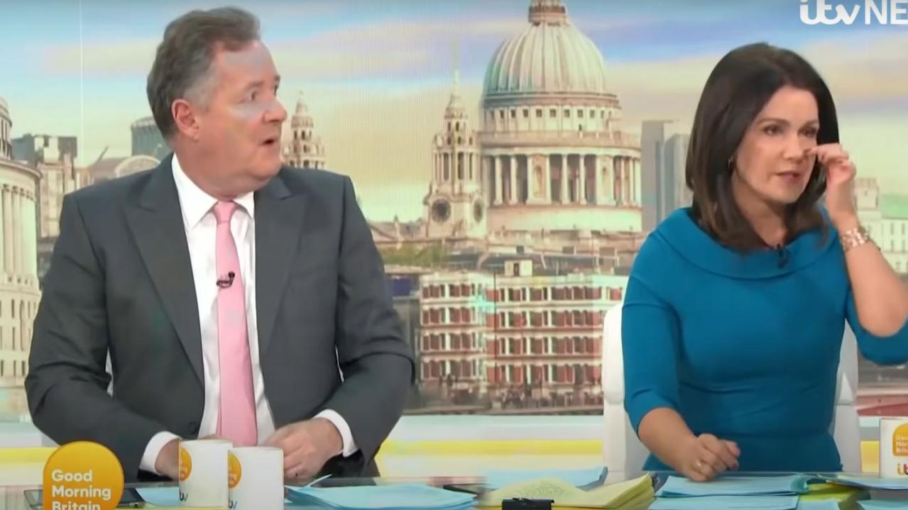 Piers Morgan clashed with colleagues over his Meghan comments.