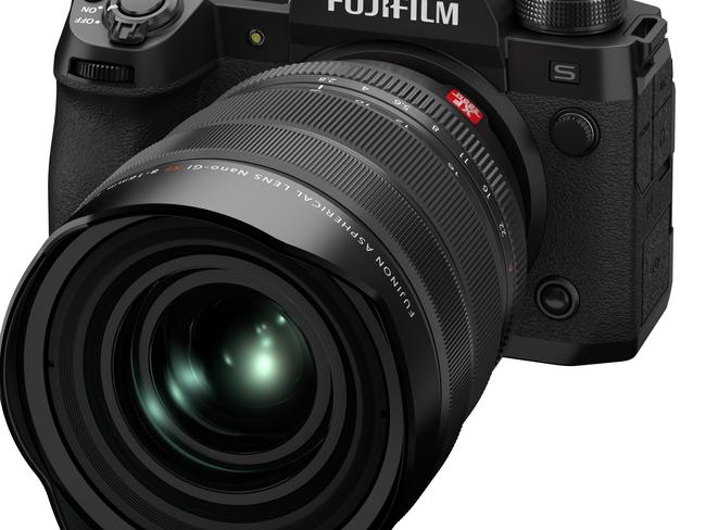 The Fujifilm X H2s. Source: Supplied.