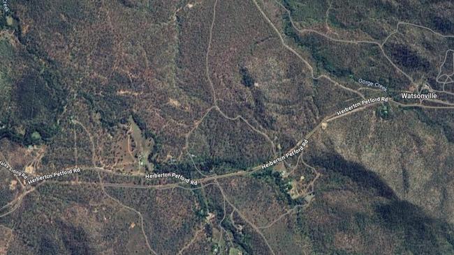 Police are investigating a serious two-car crash on Herberton-Petford Road near Watsonville on May 31 2025.