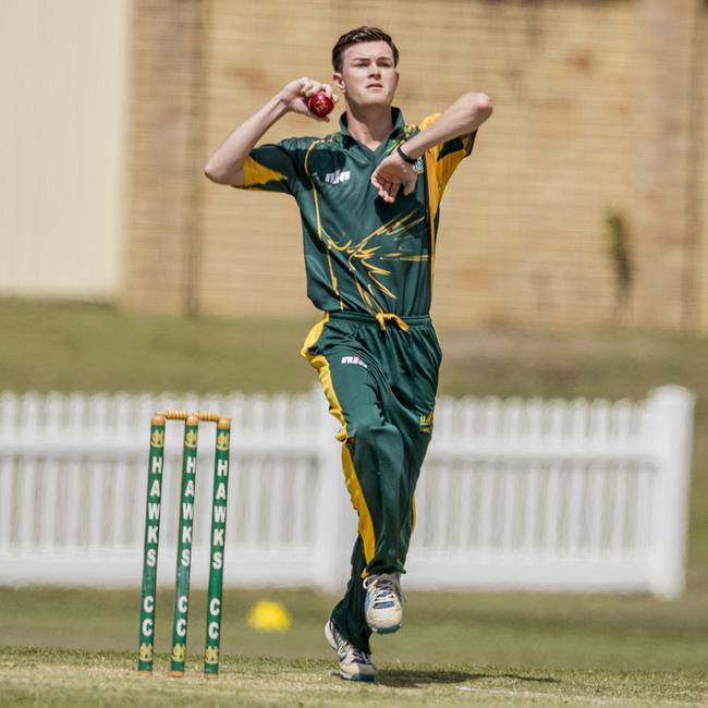 Helensvale's Jack Baird in action. Picture: Jerad Williams