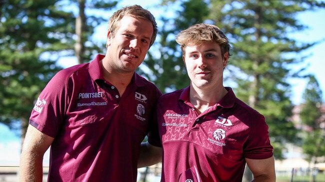 Iona College old boy Will Lane was named Manly SG Ball Players' Player of the Year.