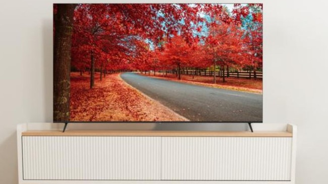 Aldi is selling a 75 inch TV for just $849 from March 30. Picture: Supplied