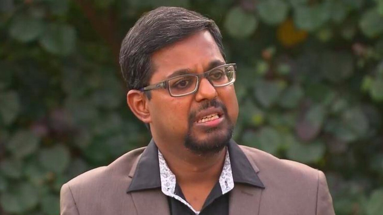 Pastor at the family's church, Dr Abraham Thavamani. Picture: 7 News