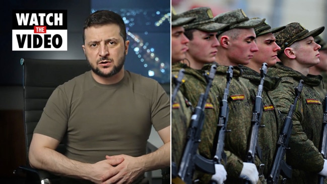 Ukraine President Zelensky warns "guaranteed death" to Russian military conscripts