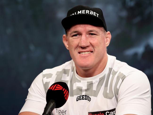 Paul Gallen is close mates with Dustin Martin. Picture: Brendon Thorne/Getty Images