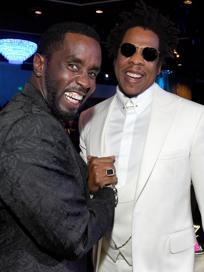 Combs and Carter at the pre-Grammy in 2020. Photo by Kevin Mazur/Getty Images for The Recording Academy