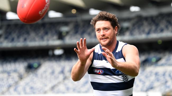 Geelong acquired Jack Steven from the Saints. Picture: AAP