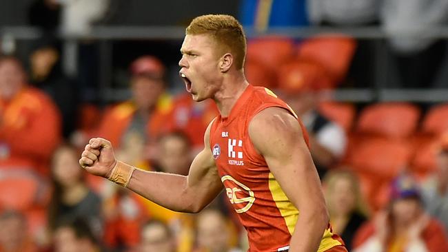 Peter Wright has been rated as the best 20-year-old forward since 2010 by Champion Data. Photo: Matt Roberts/AFL Media/Getty Images