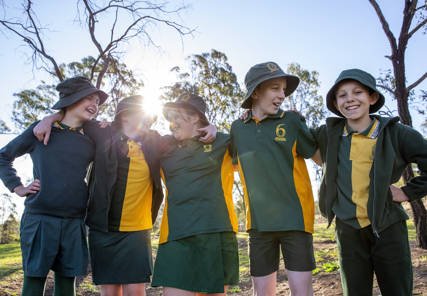 Garden For Good. Gowrie State School. Picture: Sarah Marshall