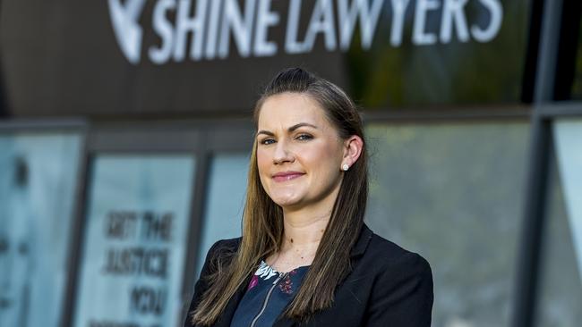 General manager of Gold Coast Shine Lawyers' Offices on the Gold Coast, Kimberly Allen. Picture: Jerad Williams