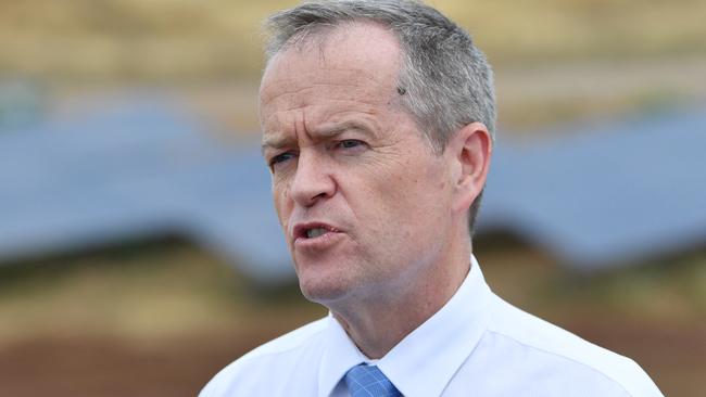 Federal opposition leader Bill Shorten. Picture: AAP.